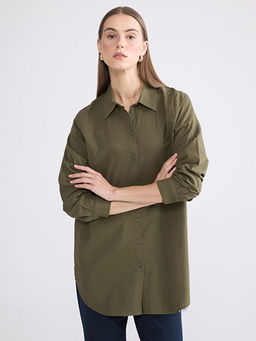 Regular Fit Kad?n G?mlek Tunik