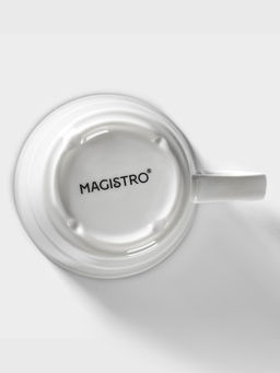 Кружка Magistro «Морской бриз», 220 мл, фарфор, белая