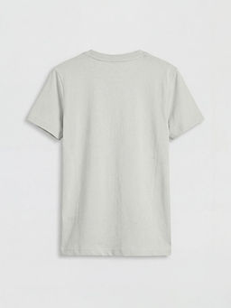 Bisiklet Yaka Bask?l? Erkek ?ocuk Ti??rt