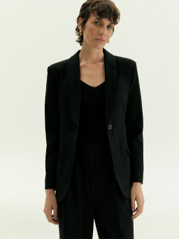 Однобортный жакет приталенного кроя, ML822/monk - Emka фото 4