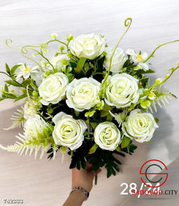 Букет искусственных цветов, 10 шт