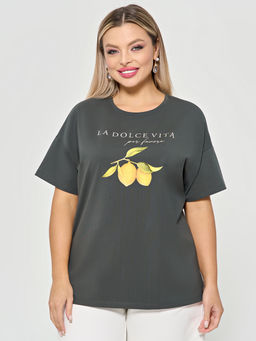 Футболка 0087-18 белый мрамор - Dora фото 49