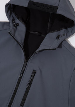 Kapusonlu Lacivert Ceket - Mavi фото 11