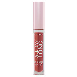 VITEX ALL DAY LONG Тинт-блеск для губ, тон 36 All day chocolate 3г