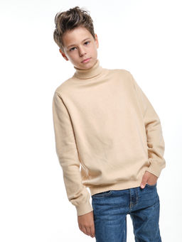 Джемпер (водолазка) 33-12240 бежевый