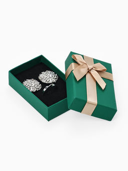 Набор коробочек подарочных 6 шт. под набор «Грин» 5×8×2.5, цвет зелёный (10319899)