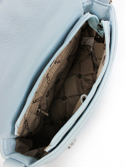 LACCOMA сумка Молли-Y2005-голубой эко кожа хлопок фото 6
