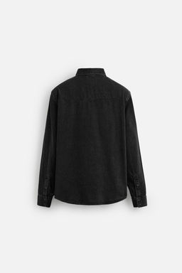 WESTERN DENIM SHIRT WITH POCKETS - Zara фото 16