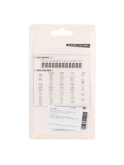 Калькулятор инженерный 10-разрядный, корпус белый, с зелеными кнопками