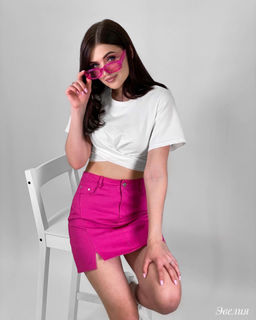 Юбка Эвелия (фуксия) - Nadi bordo фото 2