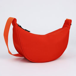 Сумка женская из текстиля, 30х17х6 см, оранжевый цвет