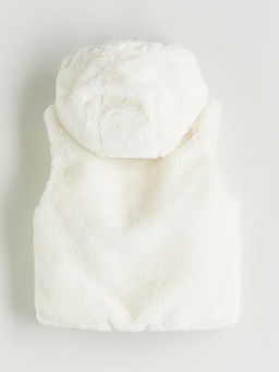 Kap??onlu Pel?? K?z ?ocuk Yelek