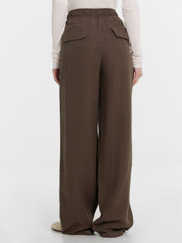 Брюки женские коричневые