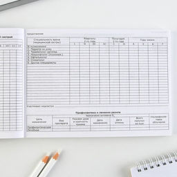 Медицинская карта ребенка Форма №112/у Розовый коллаж, 80 листов - Artfox фото 10