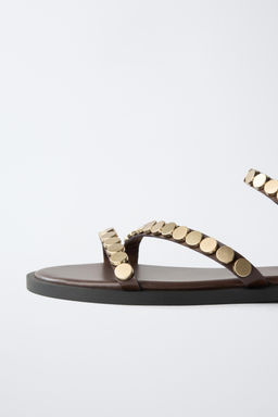 SANDALIA TACHAS / Marr?n - Zara фото 6