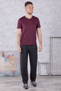 брюки спортивные 
 3.MM002A-серый