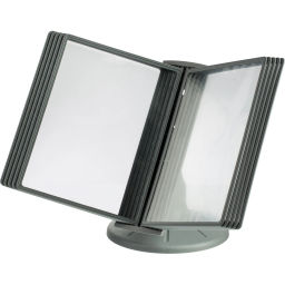 Демосистема настольная А4, 10 панелей, серый