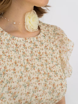 Платье Шерон (молочный) - Nadi bordo фото 7