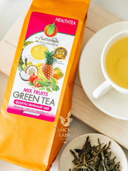 Чай Зеленый HEALTHTEA Фруктовый Микс 
80 гр