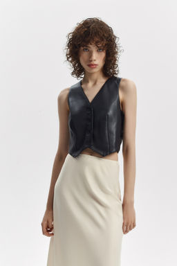 Жилет из экокожи - Mollis фото 3