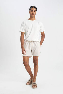 Полосатые короткие шорты для плавания - Defacto фото 2