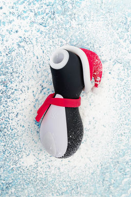 Вакуум-волновой бесконтактный стимулятор клитора Satisfyer Pro Penguin Holiday Edition