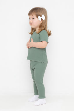 КР 400769/весенний зеленый к529 бриджи д/дев яс - Crockid фото 4