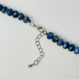 Бусы из Содалита огранка