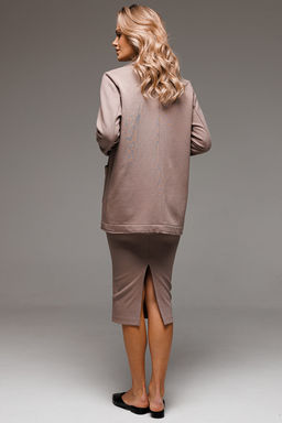 Костюм GO F7065/04-03.164-170 капучино - Pirs фото 3