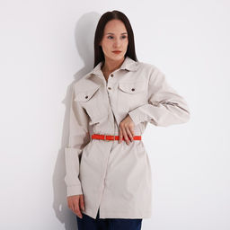 Ремень женский, ширина 1.8 см, винт, пряжка металл, цвет красный - Simaland фото 3