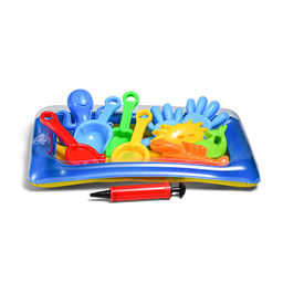 Набор для игры в песке "Морской бриз" в сетке