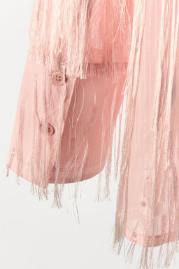 FRINGED SHIRT - Zara фото 7