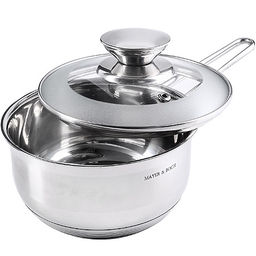 30968 Ковш с крышкой 1 л 14 см нерж/ст MB (х8) - Mayer&boch фото 2