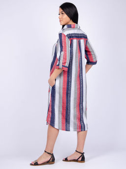 Платье "Анита" красное, трикотаж