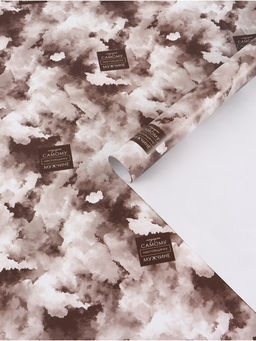 Цена за 10 шт. Бумага упаковочная глянцевая Самому настоящему мужчине, 70?100 см