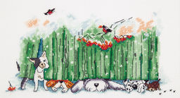 Набор для вышивания PANNA VK-7000 Любопытные носы 27 х 15 см