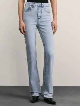 Джинсы bootcut с высокой посадкой / Zarina фото 2