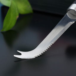 Нож для сыра Доляна Venus, нержавеющая сталь, чёрный