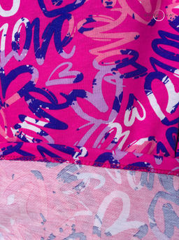 Костюм Daily girl надписи фуксия - Sovalina фото 5