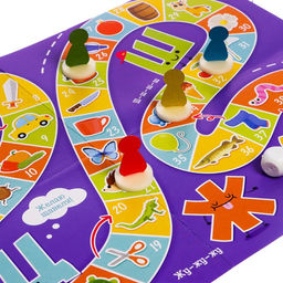 Цена за 2 шт. Настольная игра-бродилка Сложные звуки Ж,Ш,Щ,Ч - Лас играс kids фото 2