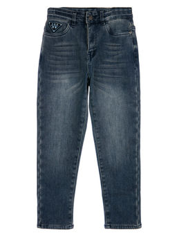 32411325 Брюки джинсовые утепленные флисом для мальчиков