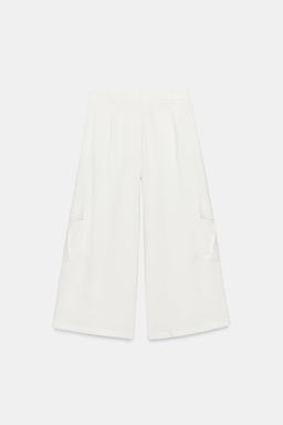 PANTAL?N CULOTTE BOLSILLOS / Crudo - Zara фото 7
