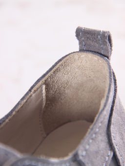 Полуботинки туфли EDART 205.патриция bl. Серый замок замша+серый игуана фото 16