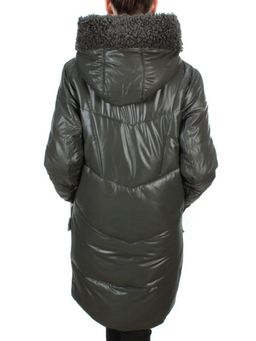 21-985 DARK GREEN Пальто зимнее женское AIKESDFRS (200 гр. холлофайбера) - Fashion фото 5