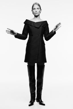 Vestido blazer de doble botonadura - H&m фото 7