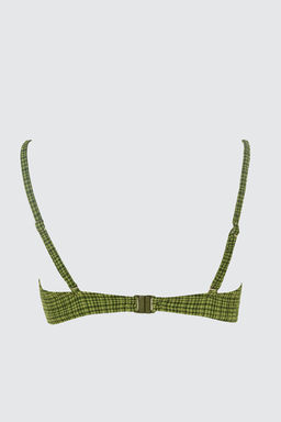 TRENDYOLMILLA Siyah-Beyaz Ucgen Bikini Ustu TBESS21BU0141 фото 8