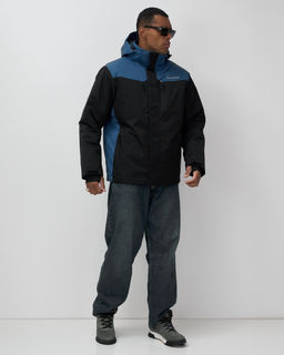 Горнолыжная куртка мужская зимняя черного цвета 7611Ch - Mtforce фото 16