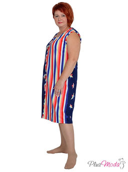 Халат Модель №1285 размеры 44-84 - Plusmoda фото 4