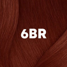 Super Sync 6BR темный блондин коричнево-красный, безаммиачный краситель 90мл
