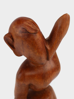 Абстракция «Отдых», 30×12×12 см, дерево суар